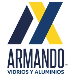 Logotipo corporativo de Armando Vidrios y Aluminios